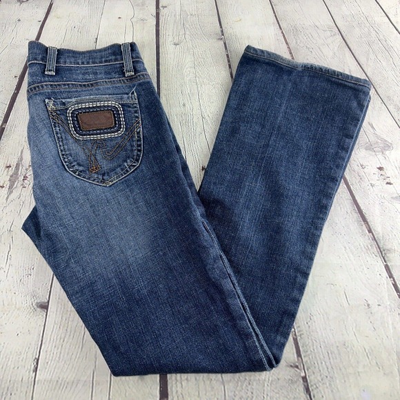 Citizens of Humanity Jeans Womens‎ 27 Blue Denim Rose Stretch Low Rise Bootcut - Picture 1 of 14